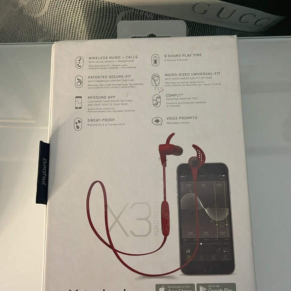 Authentic NWT Jaybird X3 Sport Bluetooth Headset for iPhone and Android ❤️❤️❤️ - Picture 3 of 7